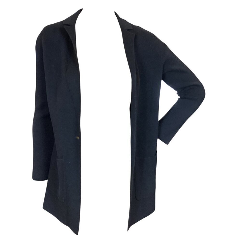 Talbots Patch Pocket Long Sweater 1-Button Blazer… - image 3